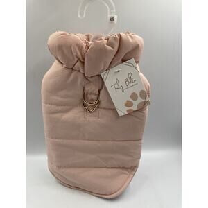 Truly Bella Dog Jacket Puffer Coat Pink New With Tags